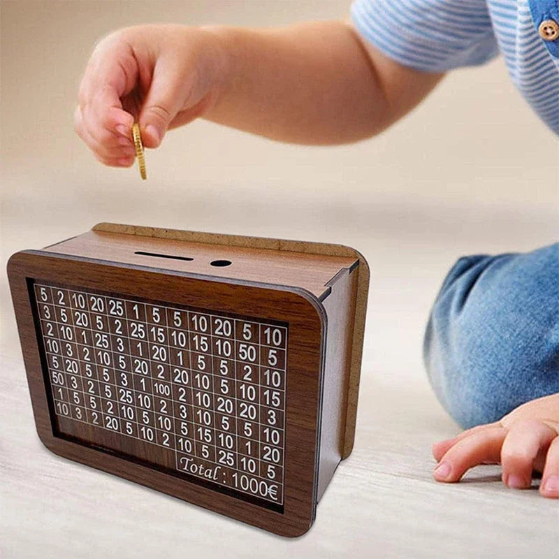 Wooden Piggy Bank