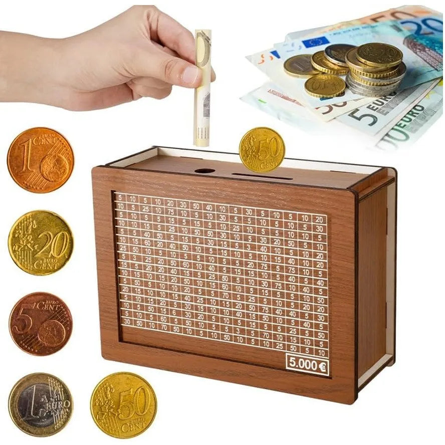 Wooden Piggy Bank