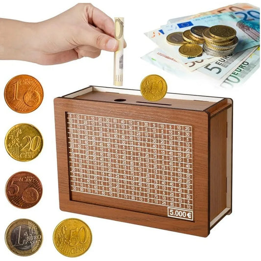 Wooden Piggy Bank